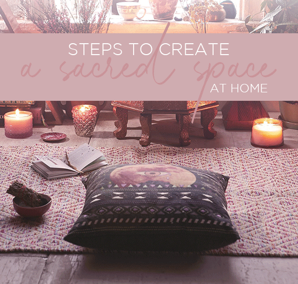 @Steps to create a Sacred Space at Home – Dharma Bums Yoga and Activewear